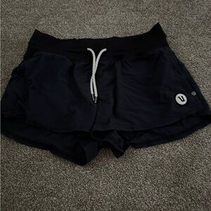 Vuori Black Athletic Shorts